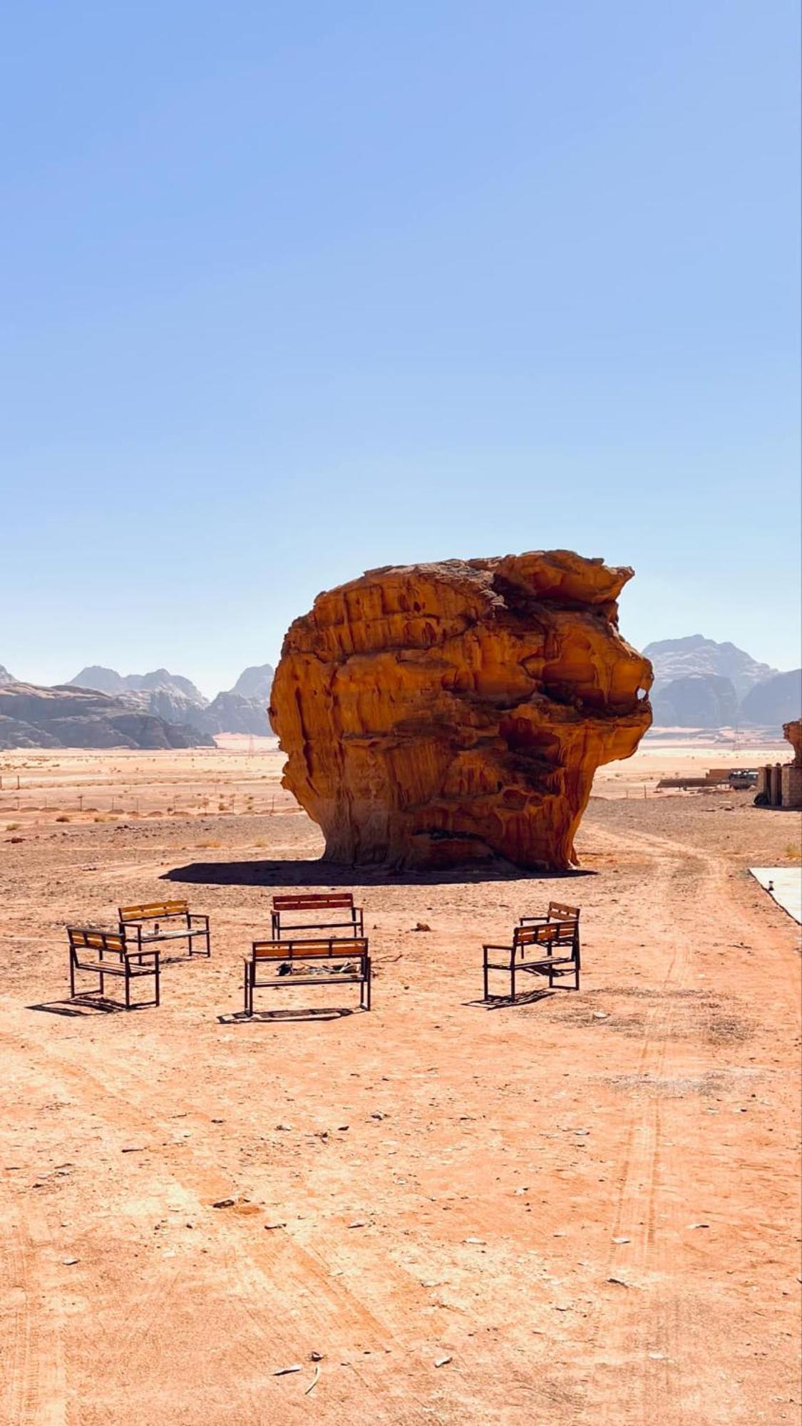 Hotel Wadi Rum Al-Omar Exterior foto